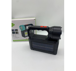 Фонарь - солнечная зарядная станция LED  OK-718S-B с лампочками Power Bank (24)