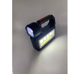 Фонарь - солнечная зарядная станция LED  OK-718S-B с лампочками Power Bank (24)