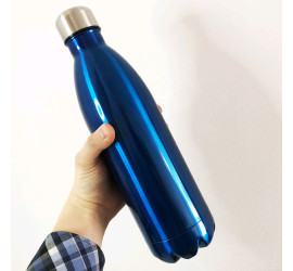 Термобутылка BLUE из нержавеющей стали на 500мл. (1)
