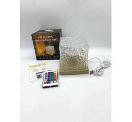 Проектор-ночник Модель20 эффект водной ряби Relaxing light 11х11х11 (40)