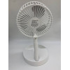 Складной портативный телескопический вентилятор Telescope Fan WHITE (40)