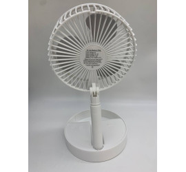 Складной портативный телескопический вентилятор Telescope Fan WHITE (40)