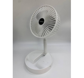 Складной портативный телескопический вентилятор Telescope Fan WHITE (40)