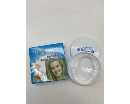 Съемные виниры для зубов Snap-On Smile Veneers Snapon верх и низ (300)