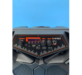 Портативная колонка Kimiso QS-1214 12inch с микрофоном и светомузыкой (4)