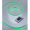 Светодиодная лента 5 метров, силиконовая, влагозащищенная NEON LED RGB (40)