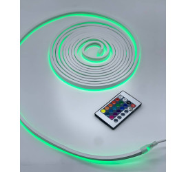 Светодиодная лента 5 метров, силиконовая, влагозащищенная NEON LED RGB (40)
