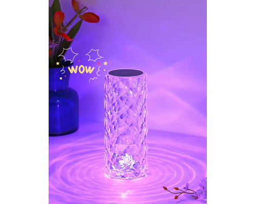 Настольная лампа RGB Crystal Rose Ambience 19.5см. (40)