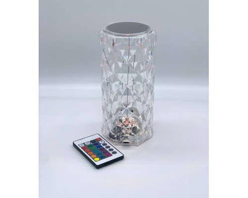 Настольная лампа RGB Crystal Rose Ambience 19.5см. (40)