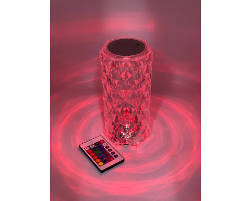 Настольная лампа RGB Crystal Rose Ambience 19.5см. (40)