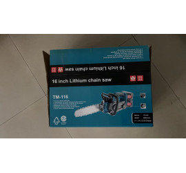 Аккумуляторная цепная пила 16 дюймов Electric SAW TM-116 BLUE (4)