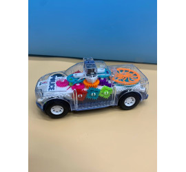 Музыкальная игрушка Машинка с шестеренками Police grar car YJ388-70 (120)