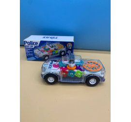 Музыкальная игрушка Машинка с шестеренками Police grar car YJ388-70 (120)