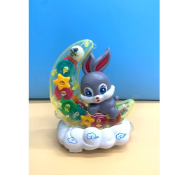 Музыкальная игрушка-ночник Зайка на Луне Moon Rabbit (72)