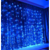Гирлянда-штора светодиодная 200 LED 3х2 м USB СИНИЙ (50)