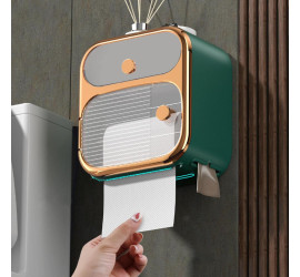 Держатель для туалетной бумаги Toilet Paper Holder GREEN (18)