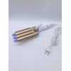 Плойка тройная Kemei JFQ-KM-1010 White/Gold (40)