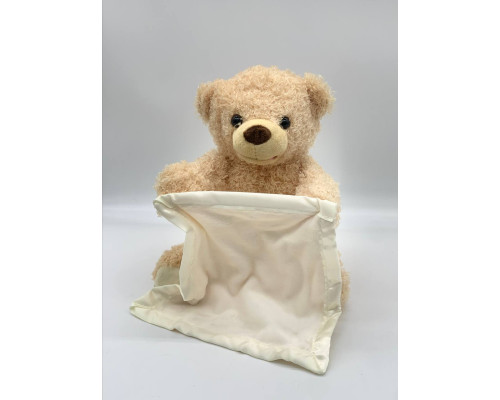 Интерактивная игрушка Мишка Peekaboo Bear Brown 30см АНГЛИЙСКИЙ (50)