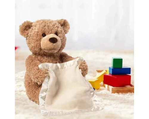 Интерактивная игрушка Мишка Peekaboo Bear Brown 30см АНГЛИЙСКИЙ (50)