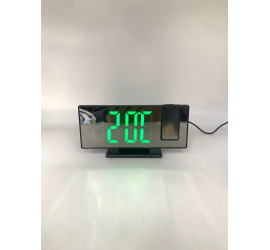 Настольные светодиодные зеркальные LED часы с проекцией (80)
