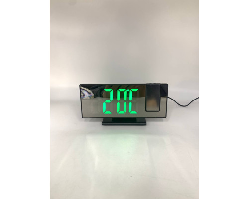 Настольные светодиодные зеркальные LED часы с проекцией (80)