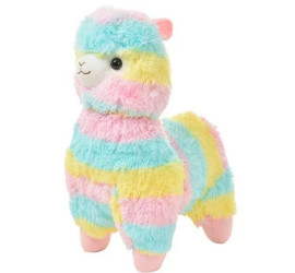 Мягкая игрушка Лама разноцветная, 30 см (100)