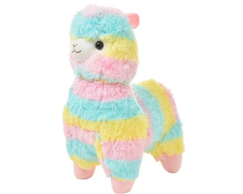 Мягкая игрушка Лама разноцветная, 30 см (100)