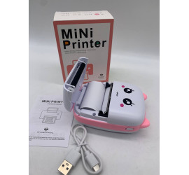 Портативный мини принтер  PINK (100)