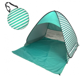 Палатка пляжная автоматическая Tent For Tourist 150*160см GREEN (25)