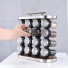 Карусель для специй 16 отсеков Stainless steel and wood (10)