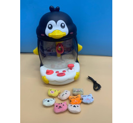 Детский игровой автомат с краном для ловли игрушек Пингвин (12)