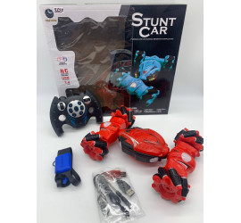Машинка на радиоуправлении 32см с пульм и браслетом на руку Stunt Car YL-51 RED (24)
