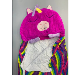 Детский спальный мешок-Подушка (130*50) Baby sleeping bag Size S PURPLE (50)