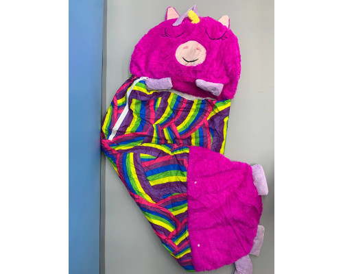 Детский спальный мешок-Подушка (130*50) Baby sleeping bag Size S PURPLE (50)