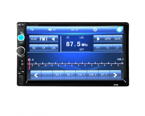 Автомагнитола 2Din MP5 7010B сенсорный дисплей 7 дюймов Bluetooth (20)