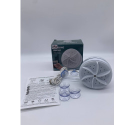 Портативная вращающаяся ультразвуковая стиральная машинка Turbine Wash USB (100)