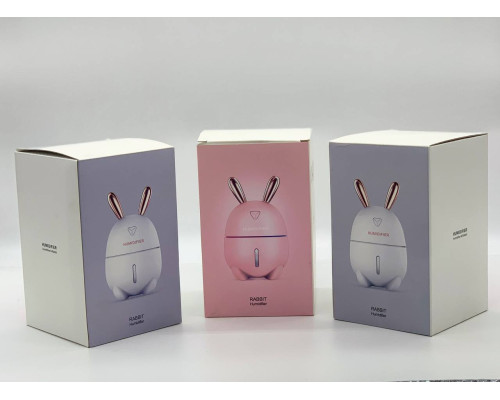 Мини Увлажнитель-ночник Rabbit БЕЛЫЙ (120)