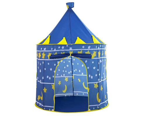 Детская палатка СИНЯЯ A Beautiful Cubby house игровой Замок принца шатер (30)