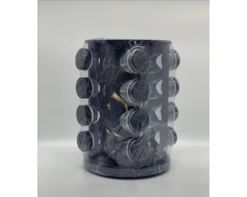 Карусель для специй 16 отсеков Marble BLACK (9)