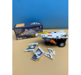 Игрушка трансформер Самолет-истребитель 2в1 YJ388-61 (72)