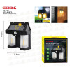 Фонарь на солнечной батарее с датчиком движения Solar Wall Lamp COBA CB-228 (80)