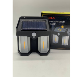 Фонарь на солнечной батарее с датчиком движения Solar Wall Lamp COBA CB-228 (80)