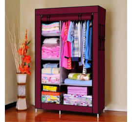 Складной тканевый шкаф Storage Wardrobe 88105 (10)