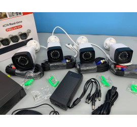 Комплект видеонаблюдения DVR KIT 4 камеры с регистратором (6)