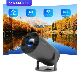 Портативный мультимедийный проектор Модель5 MAGCUBIC HY300 Чёрный (30)
