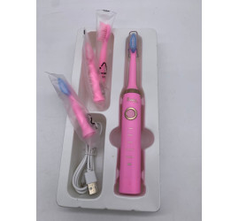 Электрическая зубная щетка SHUKE SK-601 c 4 насадками, 5 режимов роботы PINK (120)