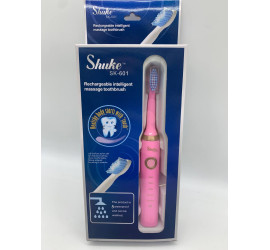 Электрическая зубная щетка SHUKE SK-601 c 4 насадками, 5 режимов роботы PINK (120)