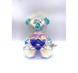 Светодиодный мишка с сердечком Love Bear LED 25см PINK (14)