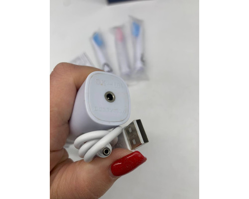 Электрическая зубная щетка SHUKE SK-601 c 4 насадками, 5 режимов роботы WHITE (120)