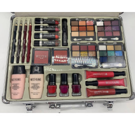 Набор для макияжа в кейсе MISSYOUNG MC1159 Makeup set SILVER (12)